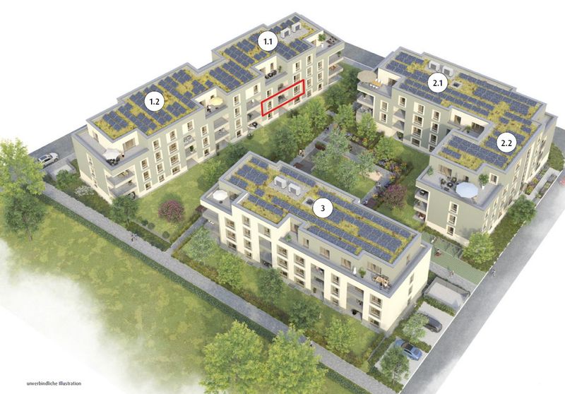 1. OG - Urban wohnen. Grün leben. Frankfurt ganz nah.